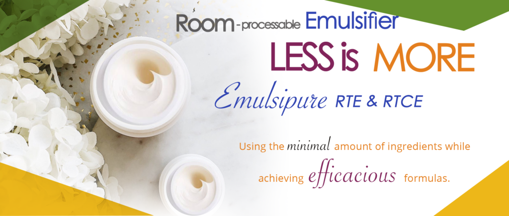 Room-Processable Emulsifier